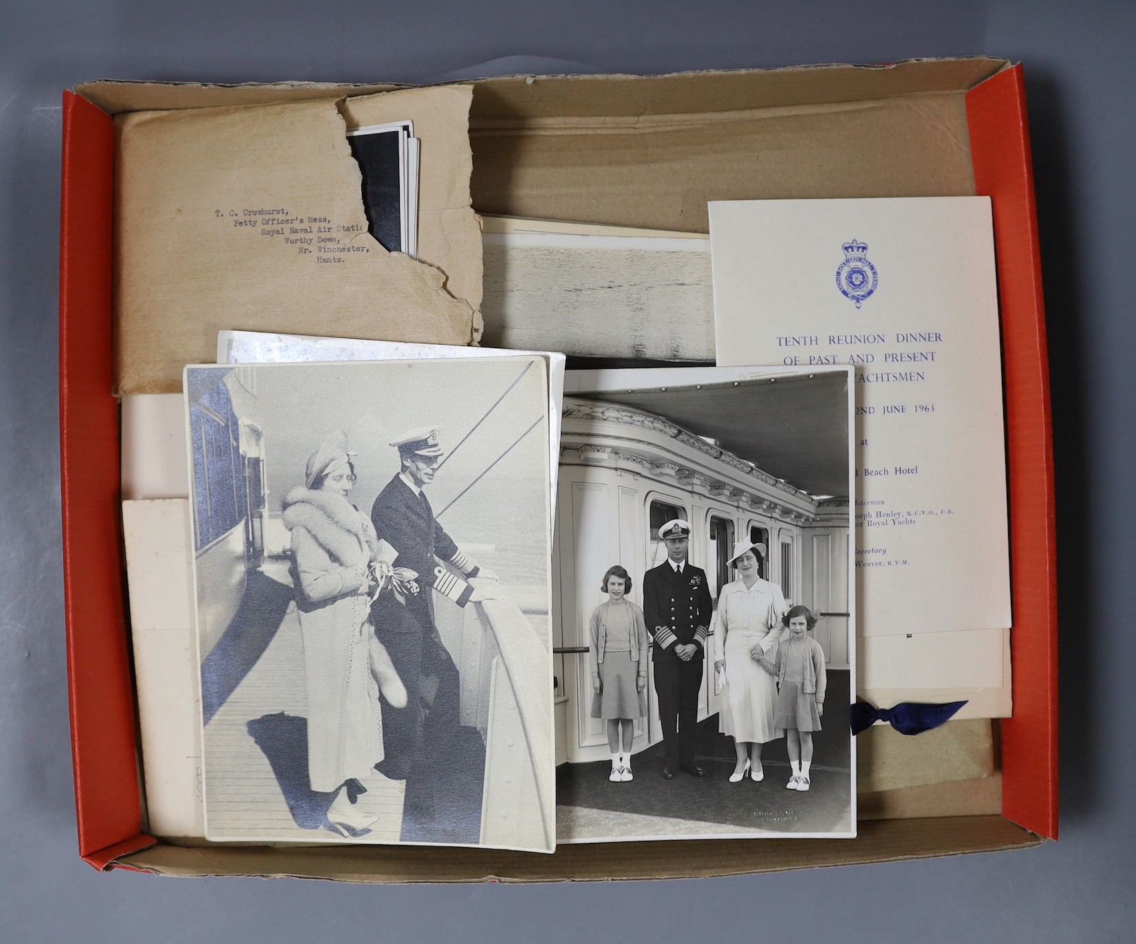 A small collection of Royal photographs/ephemera, 1930's